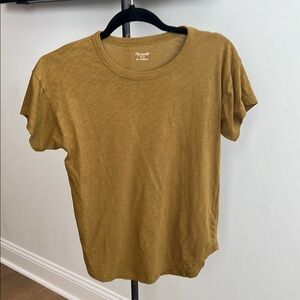 Madewell Olive Short Sleeve T-Shirt